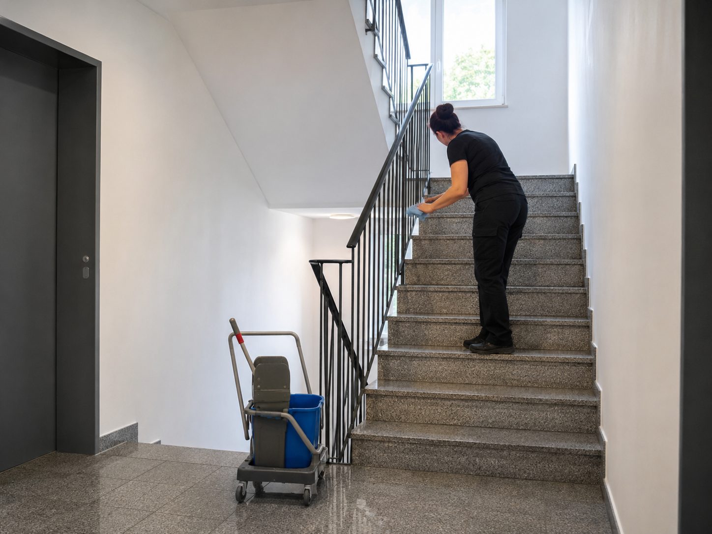 Treppenhausreinigung